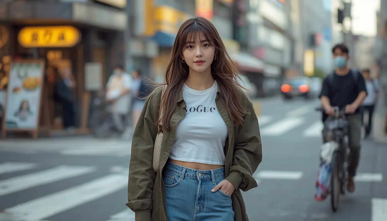 On the street