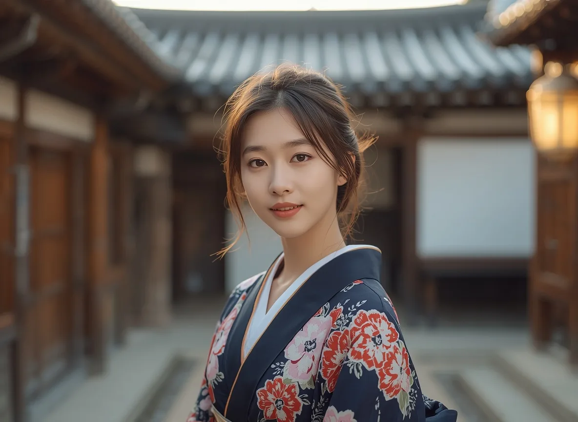 일본여성 기모